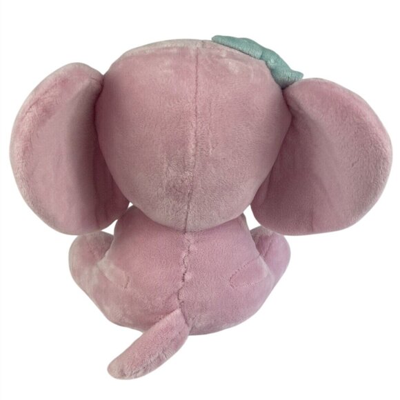 Bedtime Originals Pink Elephant Plush Lovey By Lambs & Ivy 9" Stuffed Animal - Picture 4 of 11